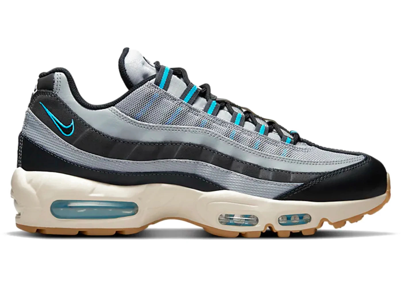 Nike Air Max 95-Light Smoke Gray Chlorin Blue