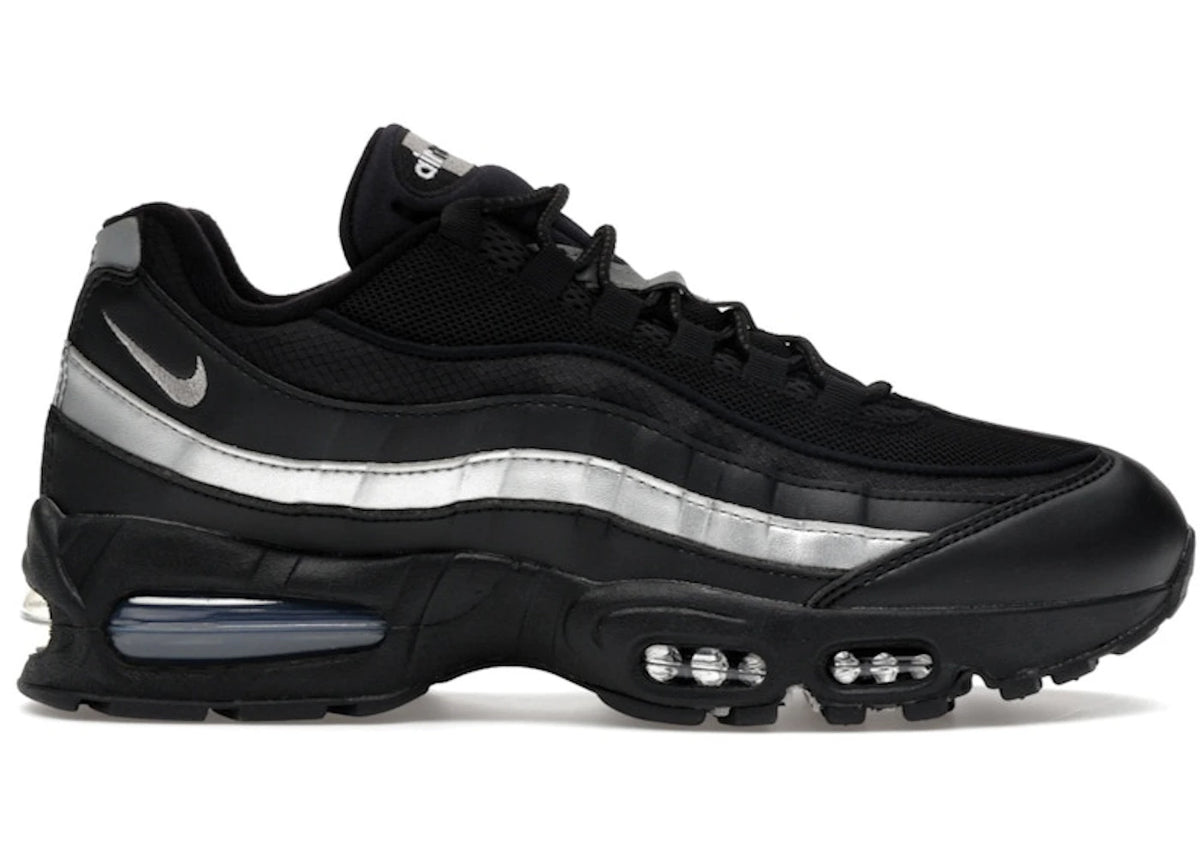 Nike Air Max 95 OG Big Bubble Black White Metallic Silver - main view