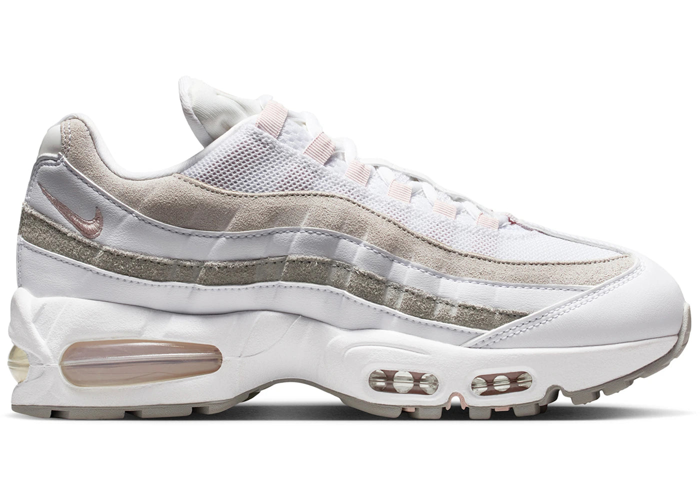 Nike Air Max 95 OG Big Bubble White Pearl Grey