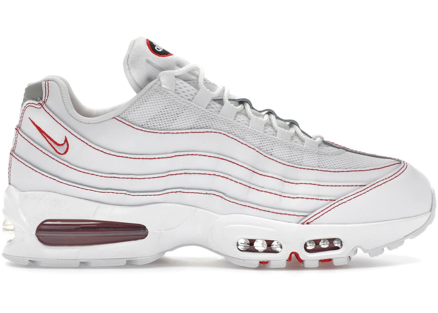 Nike Air Max 95 OG-Big Bubble White University Red
