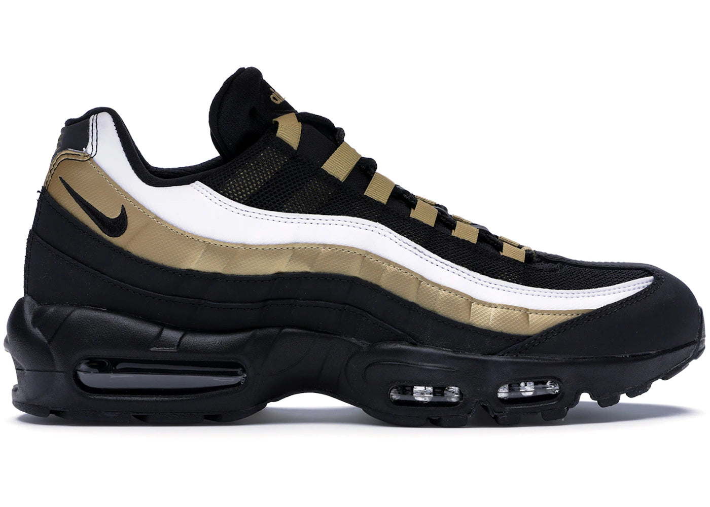 Nike Air Max 95 OG-Black Metallic Gold White