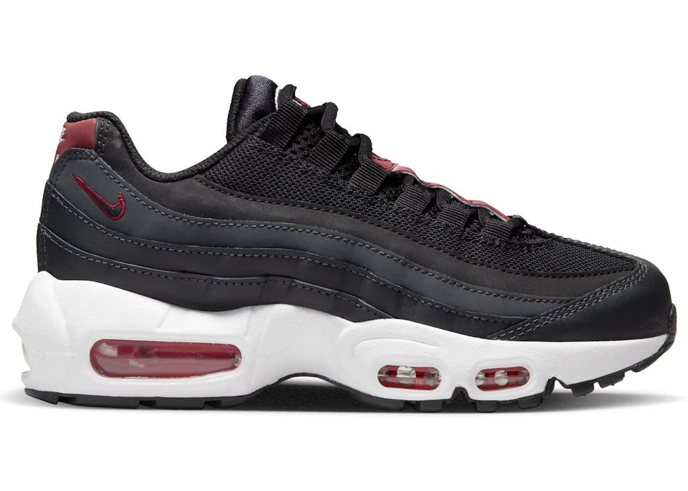 Nike Air Max 95 Recraft-Anthracite Team Red (GS)