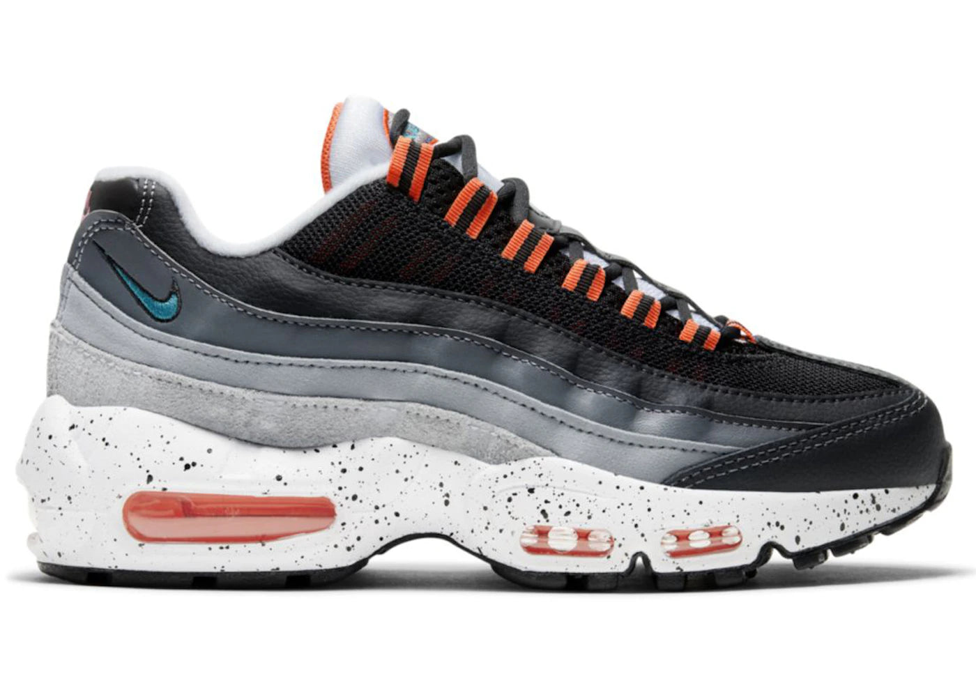 Nike Air Max 95 Recraft-Black Aquamarine (GS)