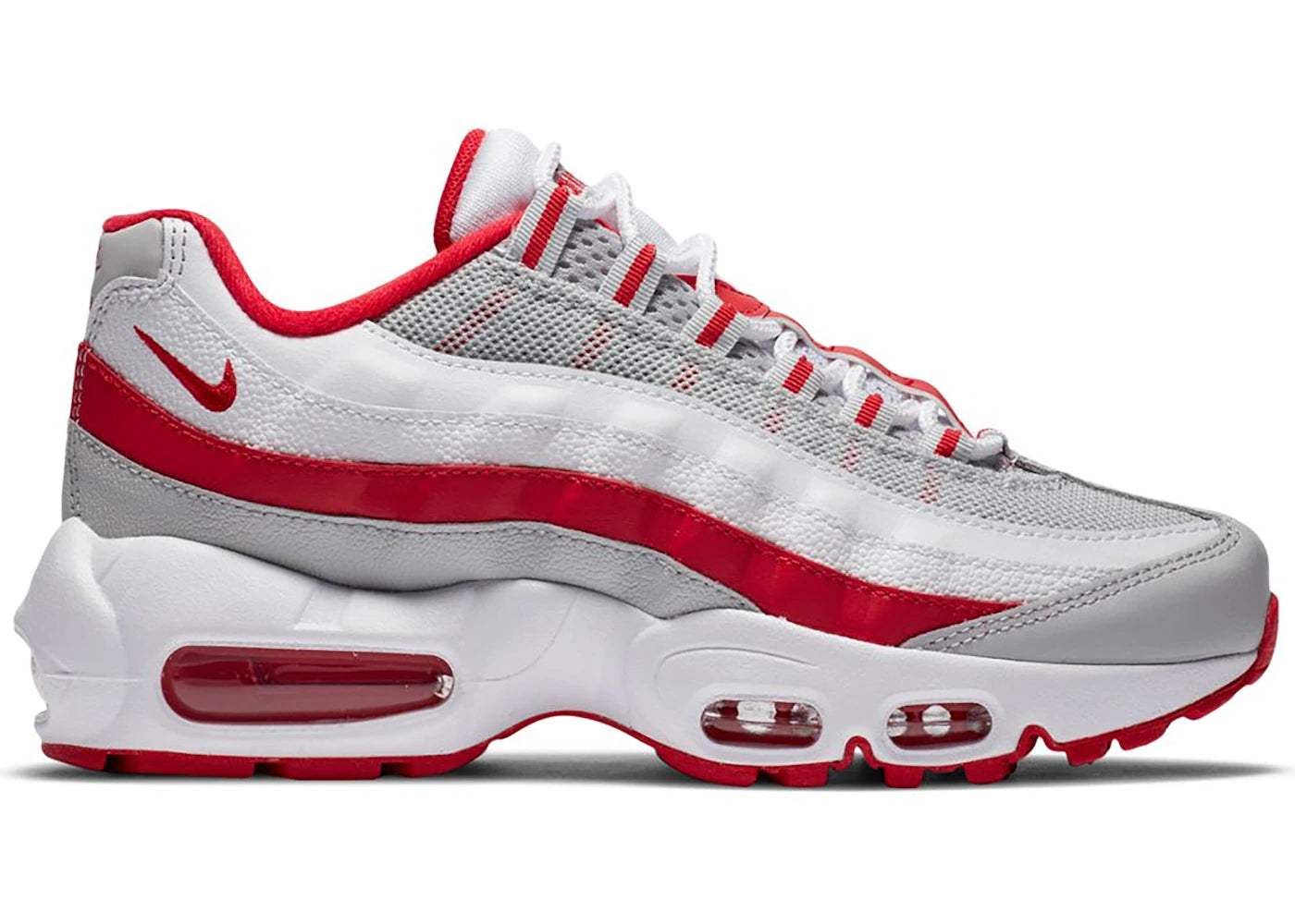 Nike Air Max 95-Recraft Grey Fog Hyper Red (GS)