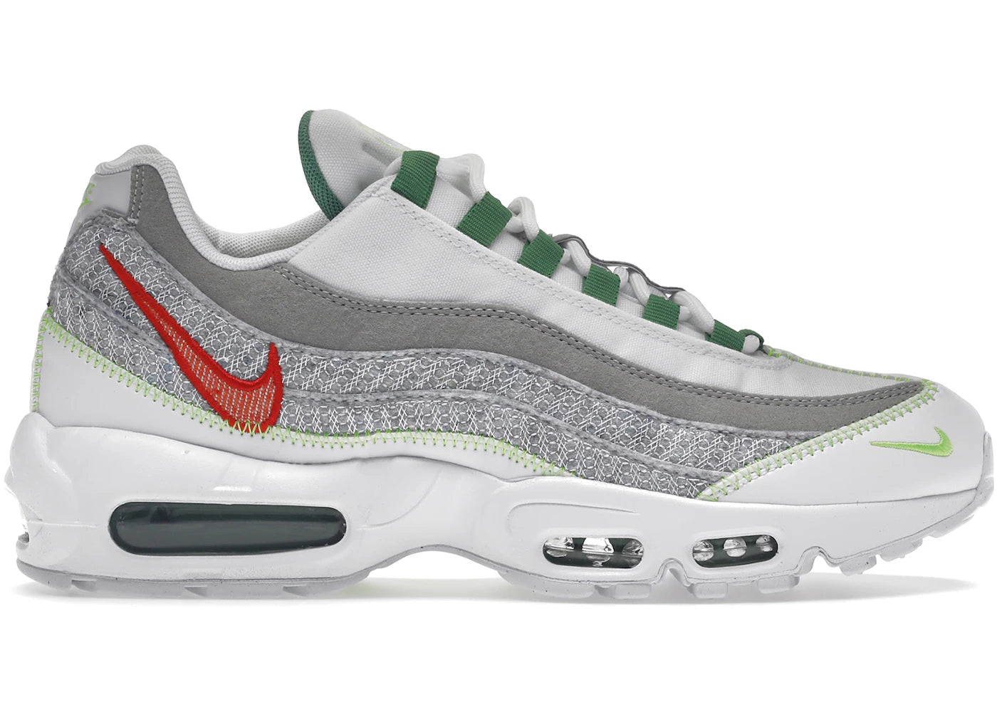 Nike Air Max 95 - Blanc recyclé Vert classique