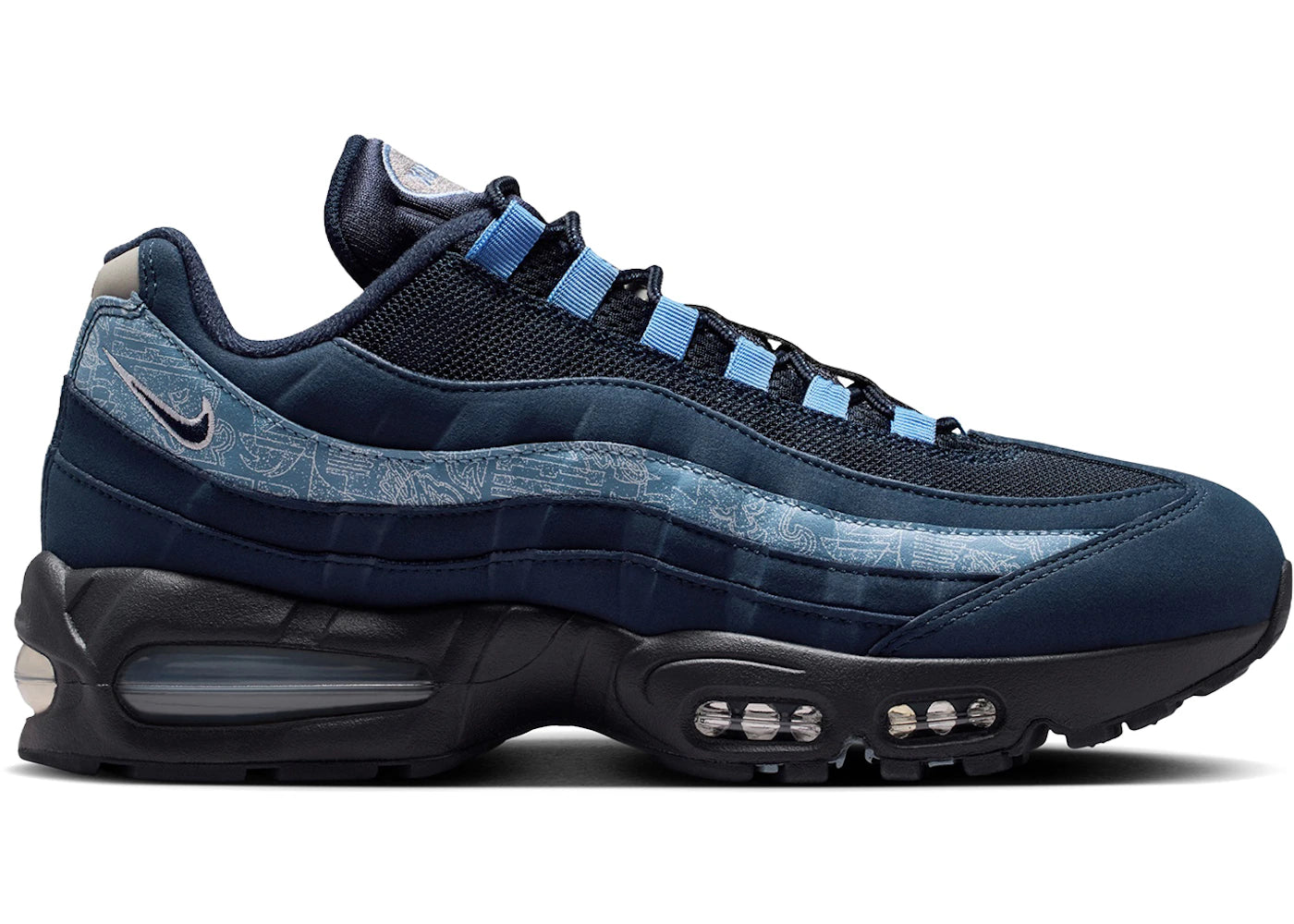 Nike Air Max 95 SE Big Bubble Obsidian Work Blue