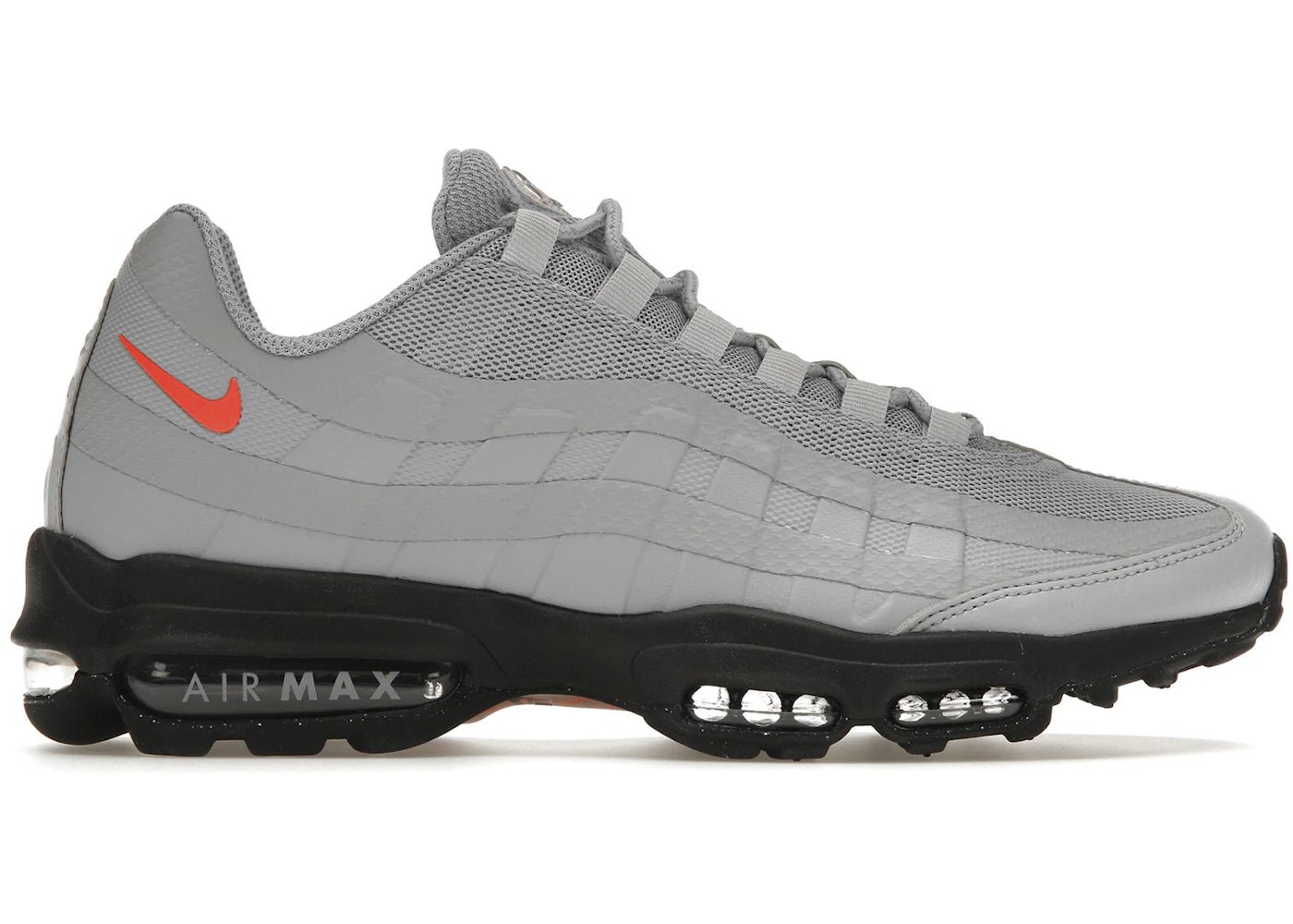 Nike Air Max 95 Ultra Gris Loup Cramoisi Vif