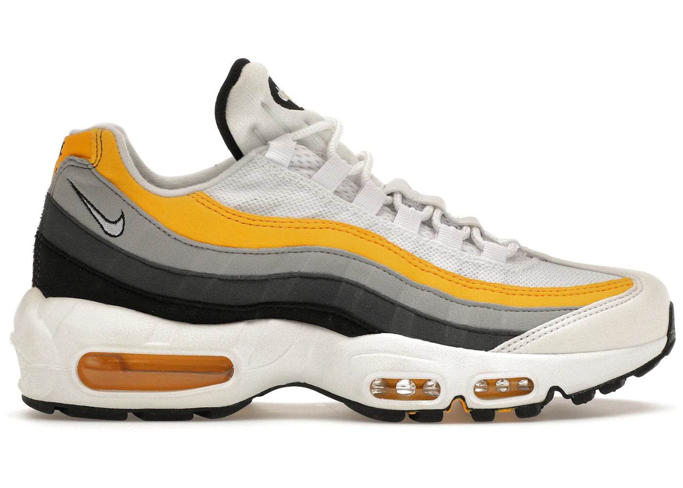 Nike Air Max 95-White Amarillo Dark Grey