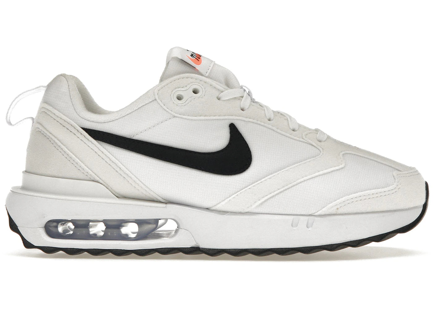 Nike Air Max Dawn-White Total Orange (Women's)