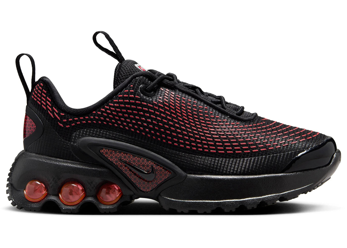 Nike Air Max Dn Black Bright Crimson - main view