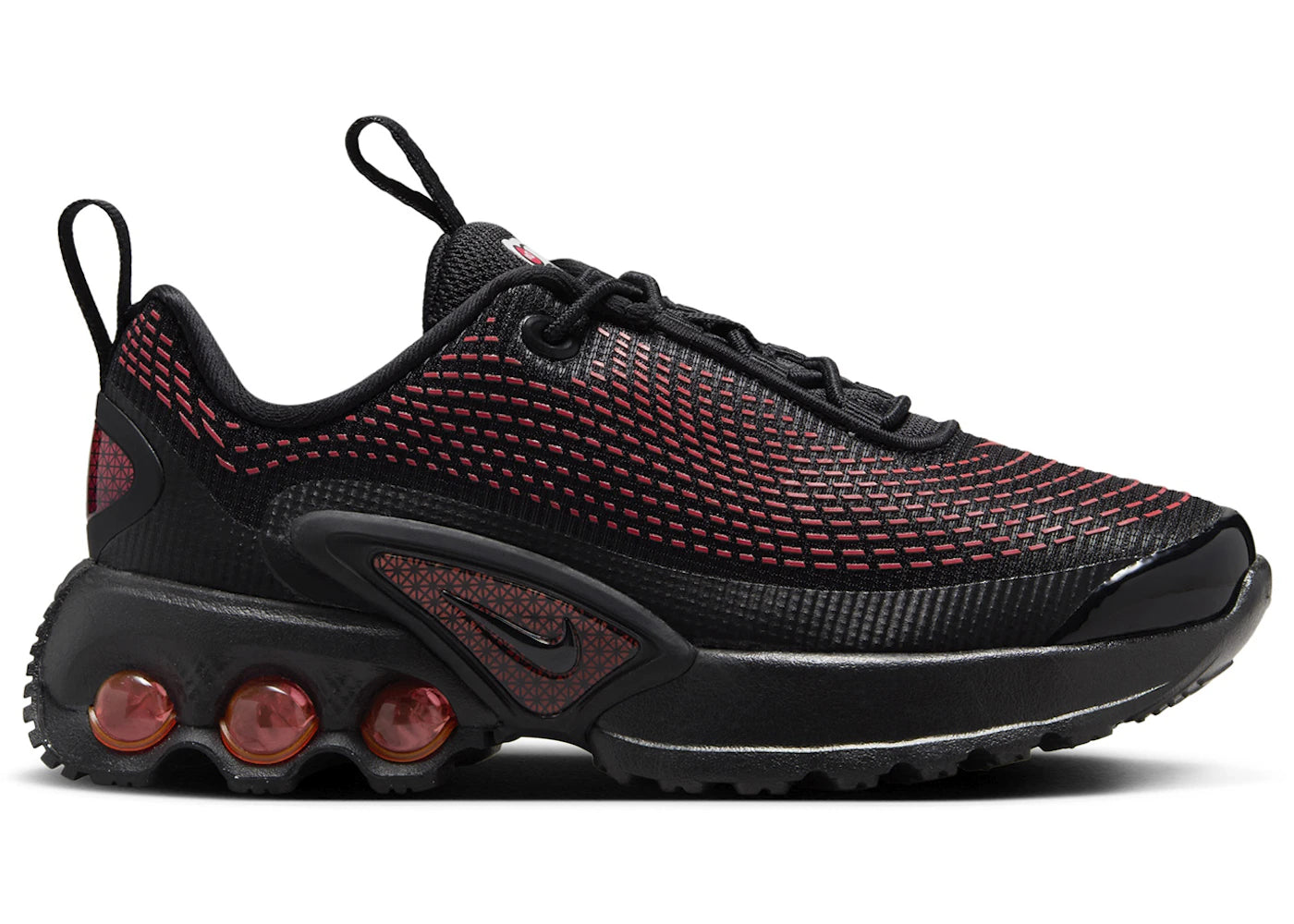 Nike Air Max Dn-Black Bright Crimson (PS)