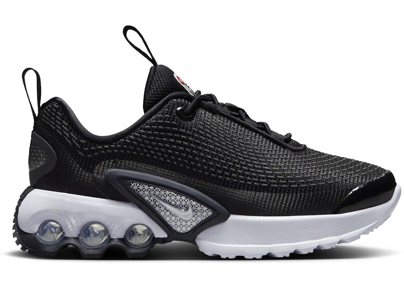 Nike Air Max Dn-Black Dark Gray White (PS)