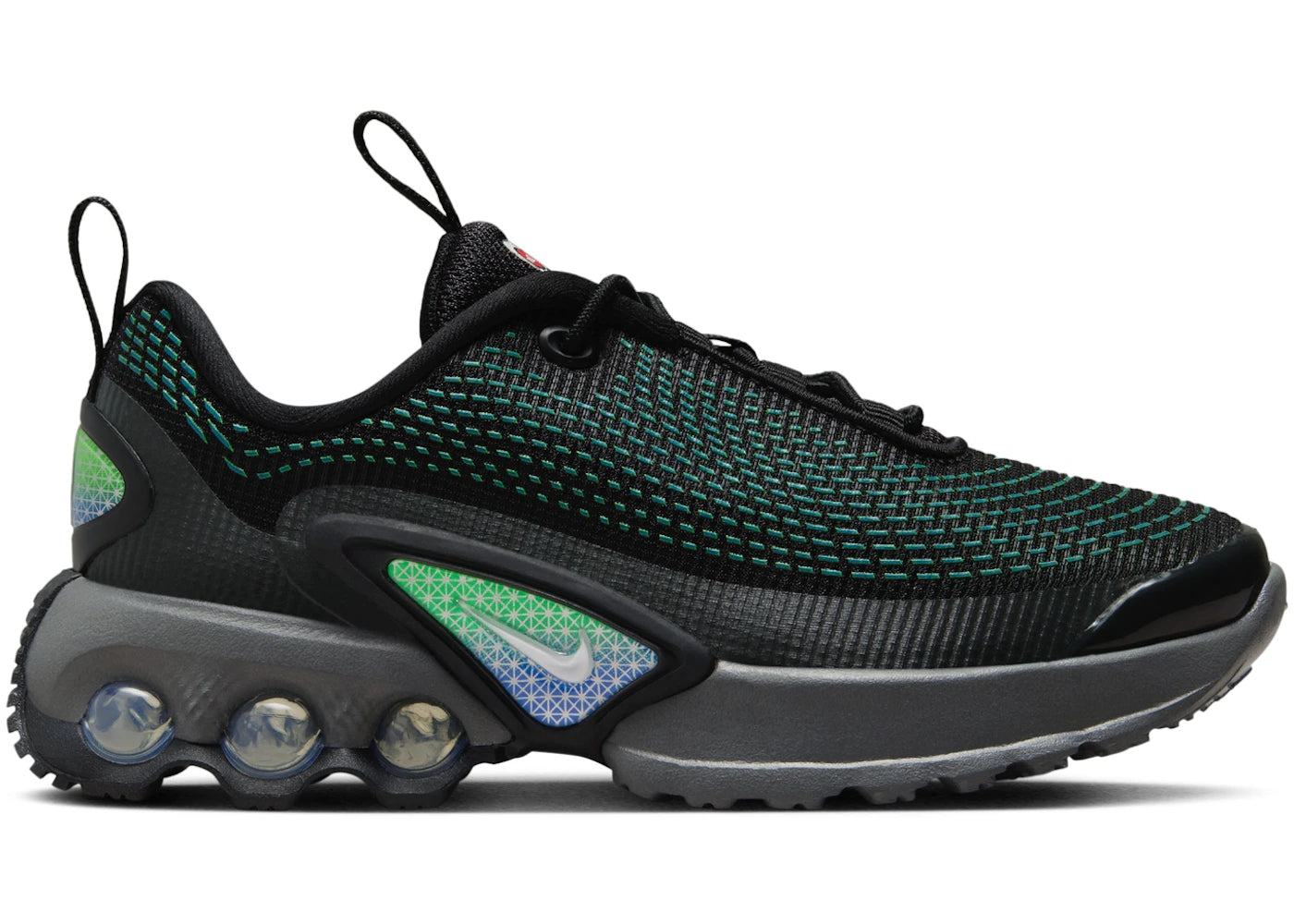 Nike Air Max Dn Black Hyper Cobalt Rage Green White - main view