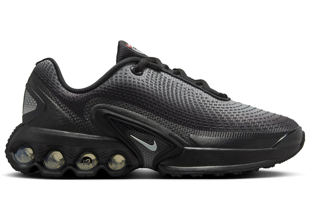 Nike Air Max Dn Black Metallic Silver Anthracite Light Smoke Grey - main view