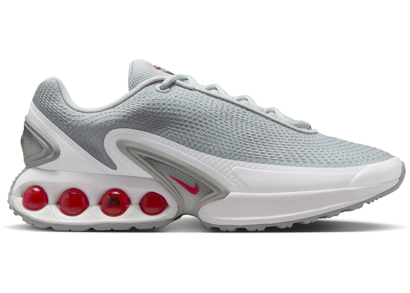 Nike Air Max Dn-Pure Platinum Wolf Grey Metallic Silver University Red