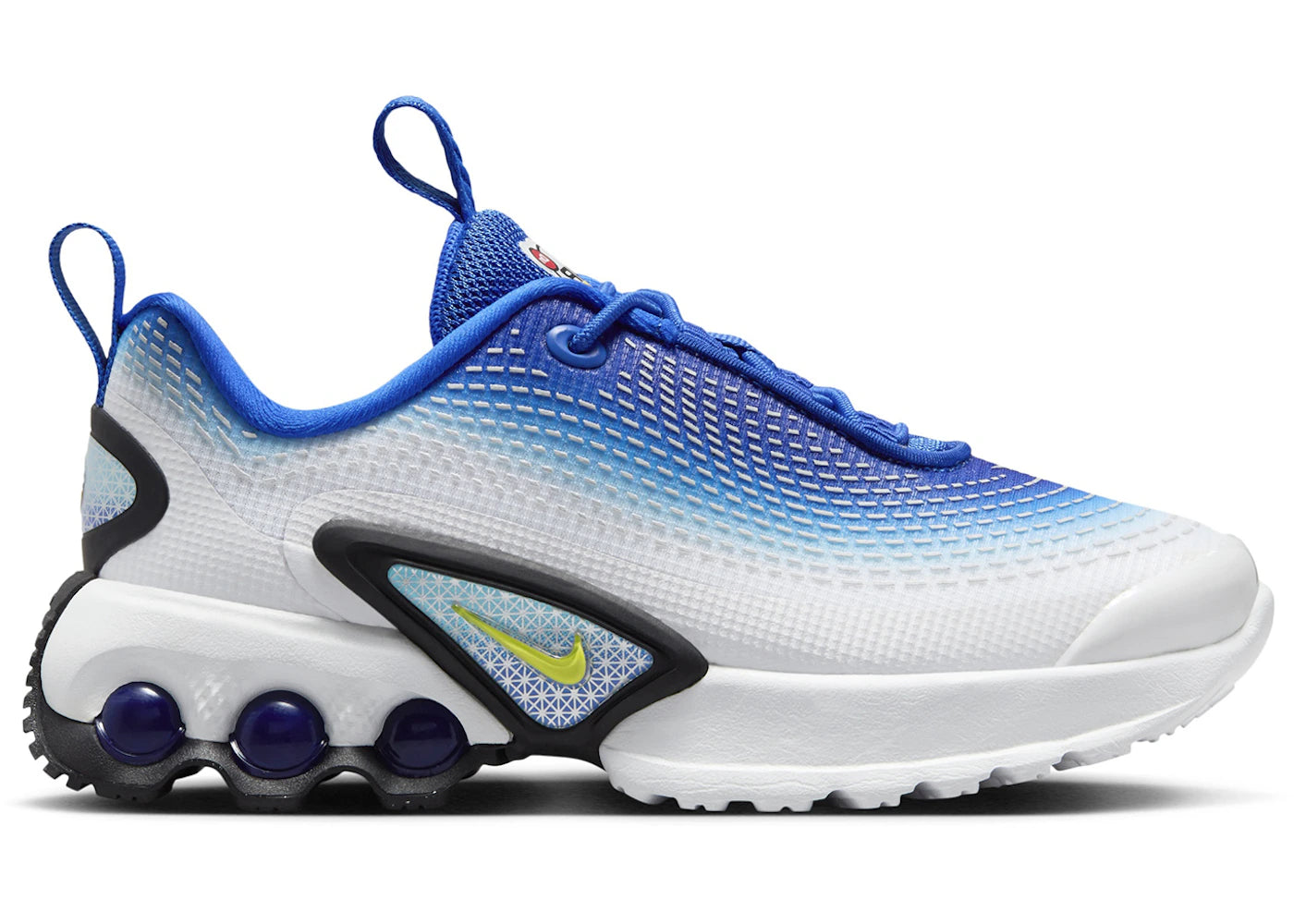 Nike Air Max Dn-Racer Blue Blue Fury Black Vibrant Yellow (PS)