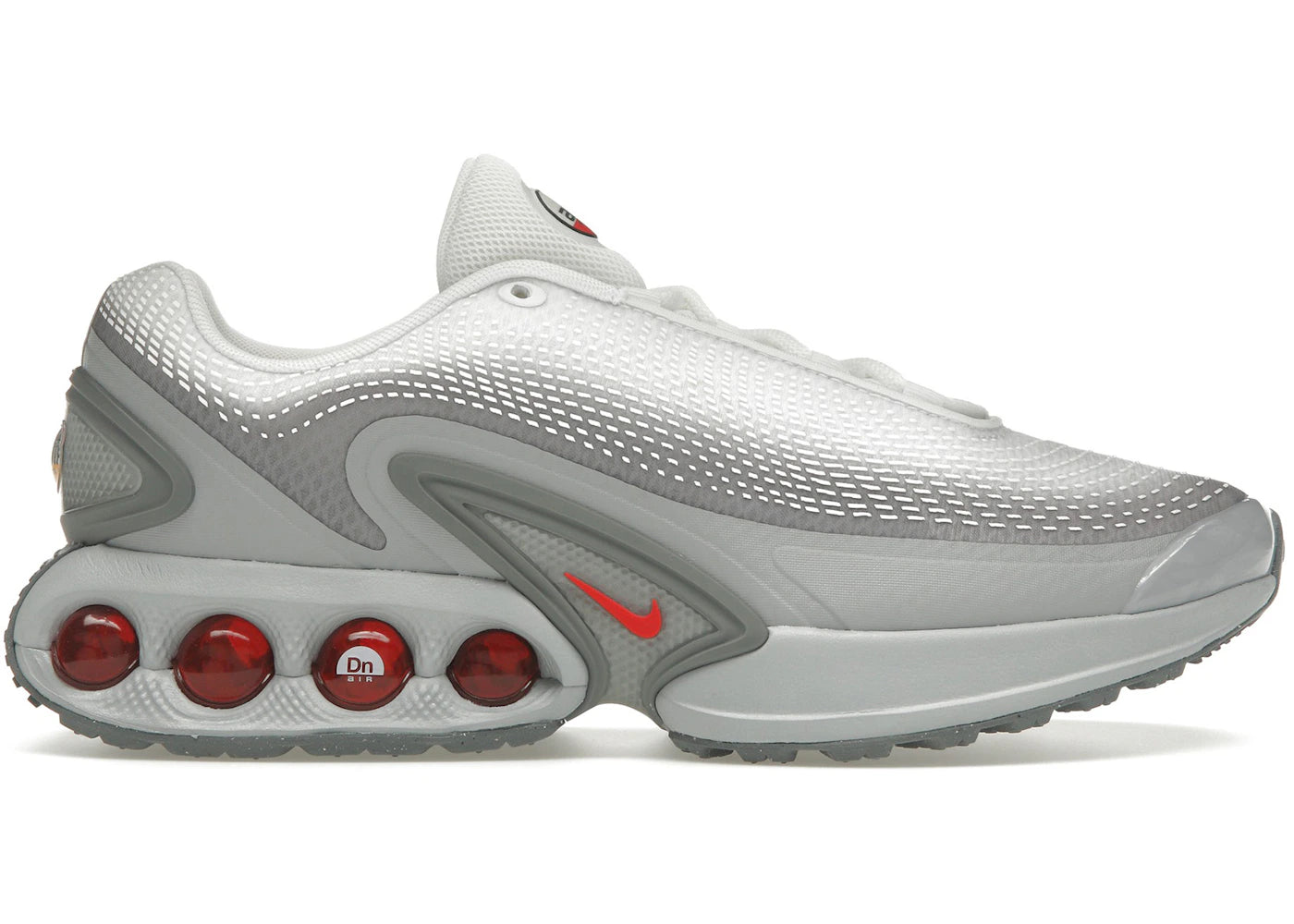 Nike Air Max Dn SE-Light Smoke Grey White Smoke Grey University Red