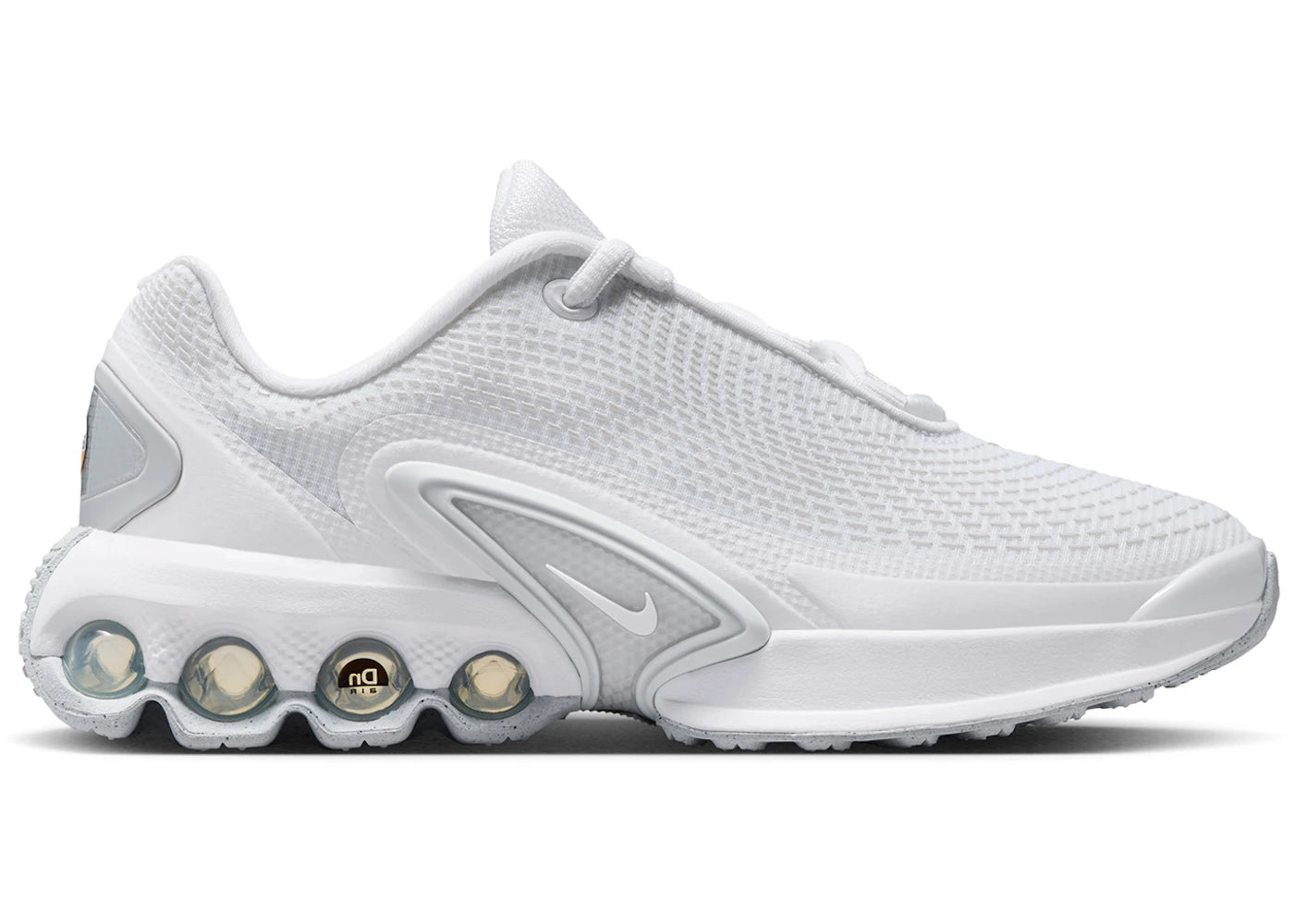 Nike Air Max Dn White Metallic Silver White - main view