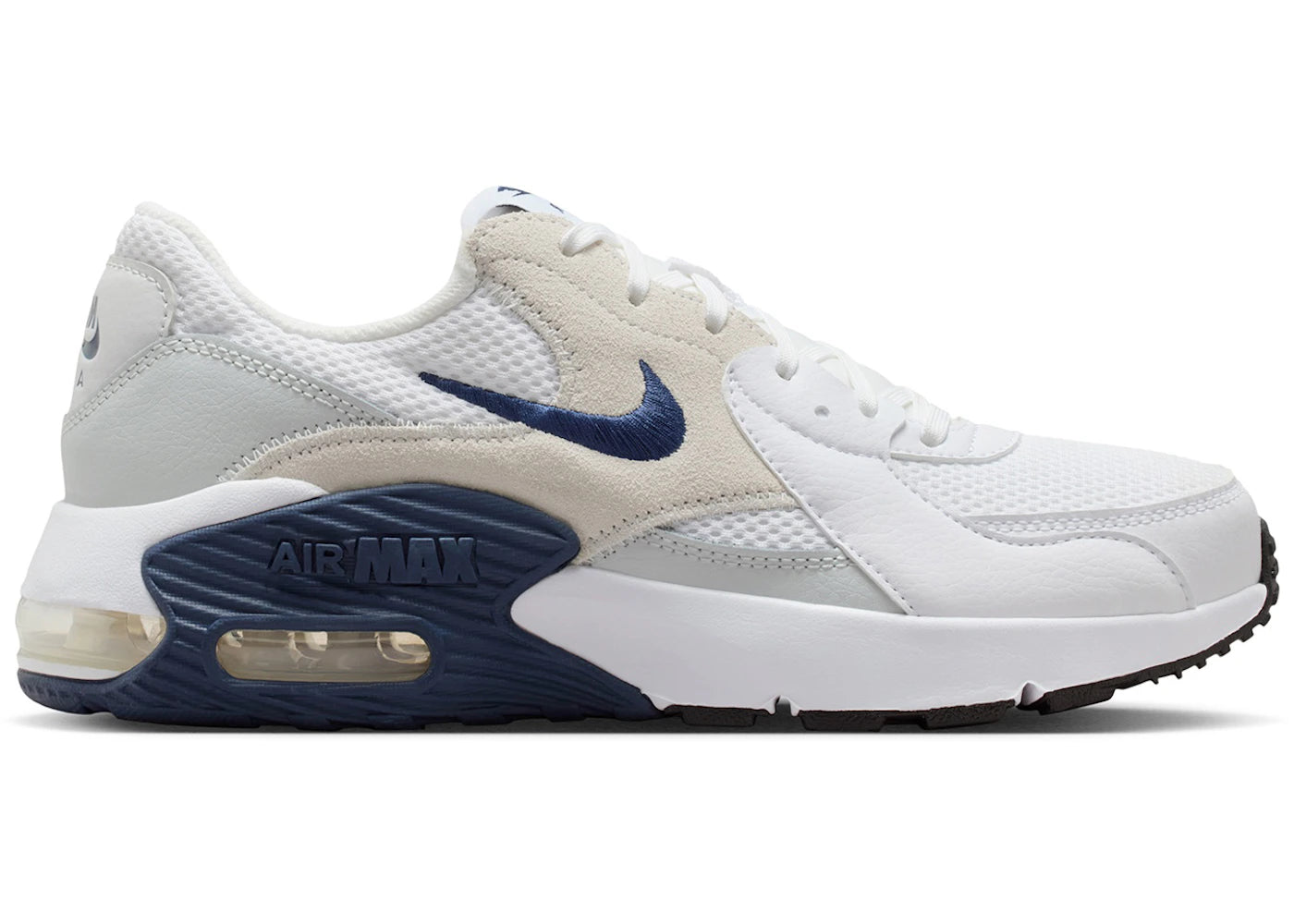 Nike Air Max Excee Blanc Poussière de Photon Bleu Marine Minuit