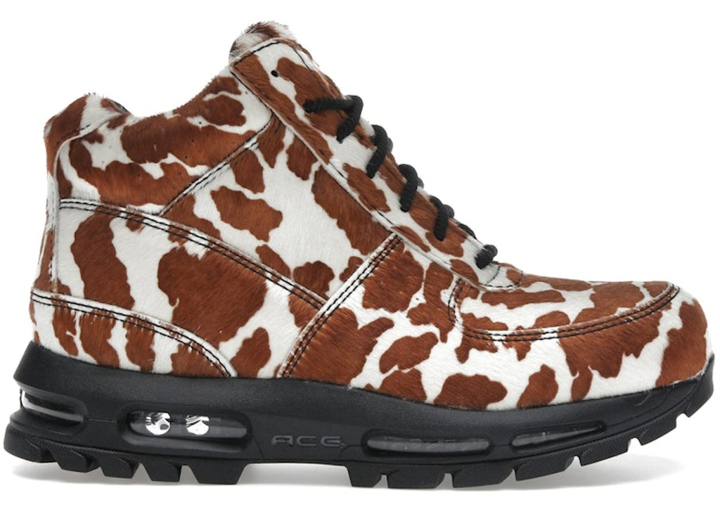 Nike Air Max Goadome Sail Cacao Wow Cow Print Pony Hair - main view