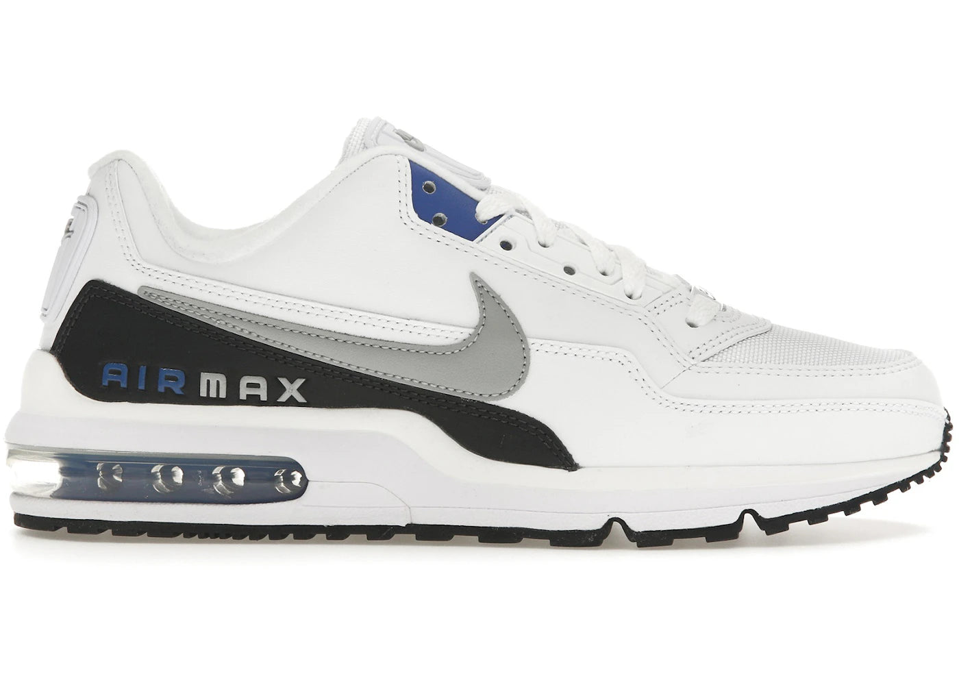 Nike Air Max LTD 3 - Blanc - Bleu roi - Gris fumé foncé - Gris fumé clair