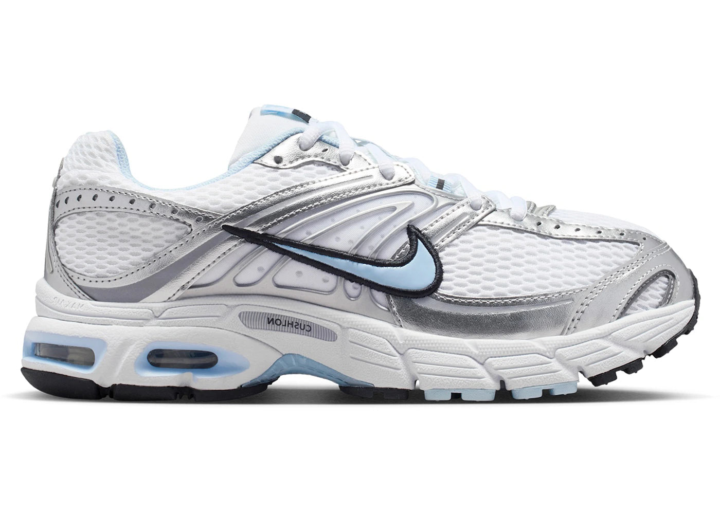 Nike Air Max Moto 2K White Silver Black Hydrogen Blue