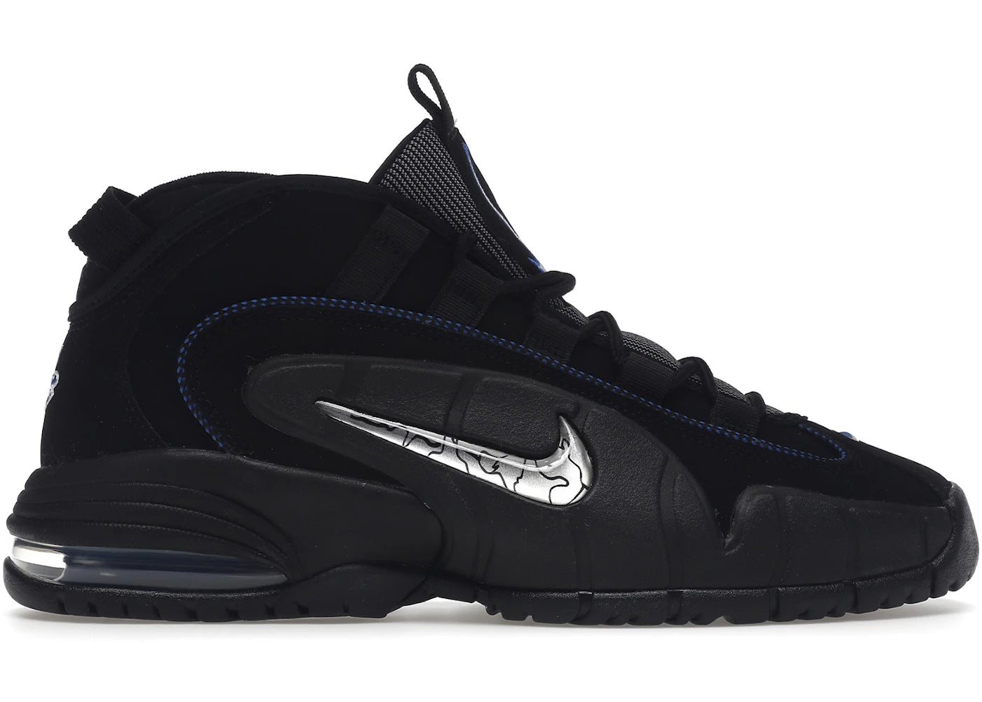 Nike Air Max Penny 1-All-Star Black Metallic Silver