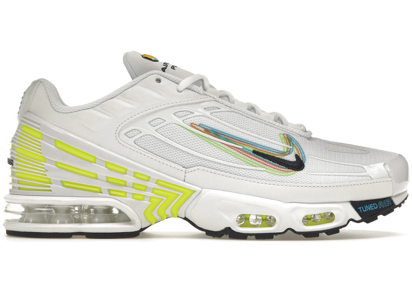 Nike Air Max Plus 3-3D Swoosh White Volt
