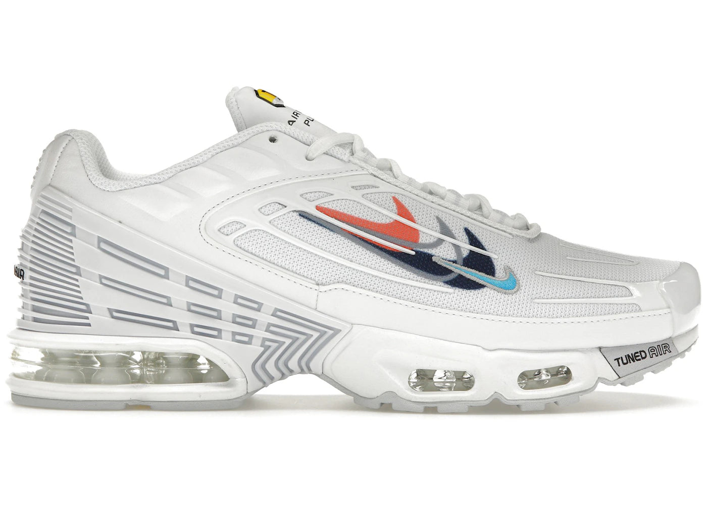 Nike Air Max Plus 3-Multi Swoosh White Midnight Navy