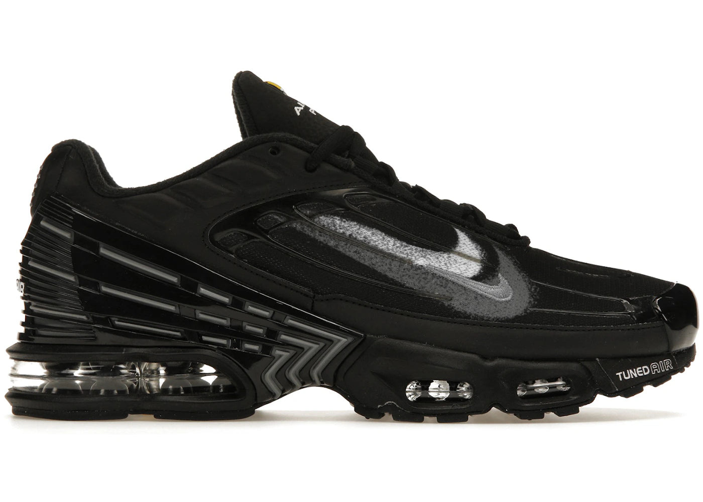 Nike Air Max Plus 3-Stencil Swoosh Black