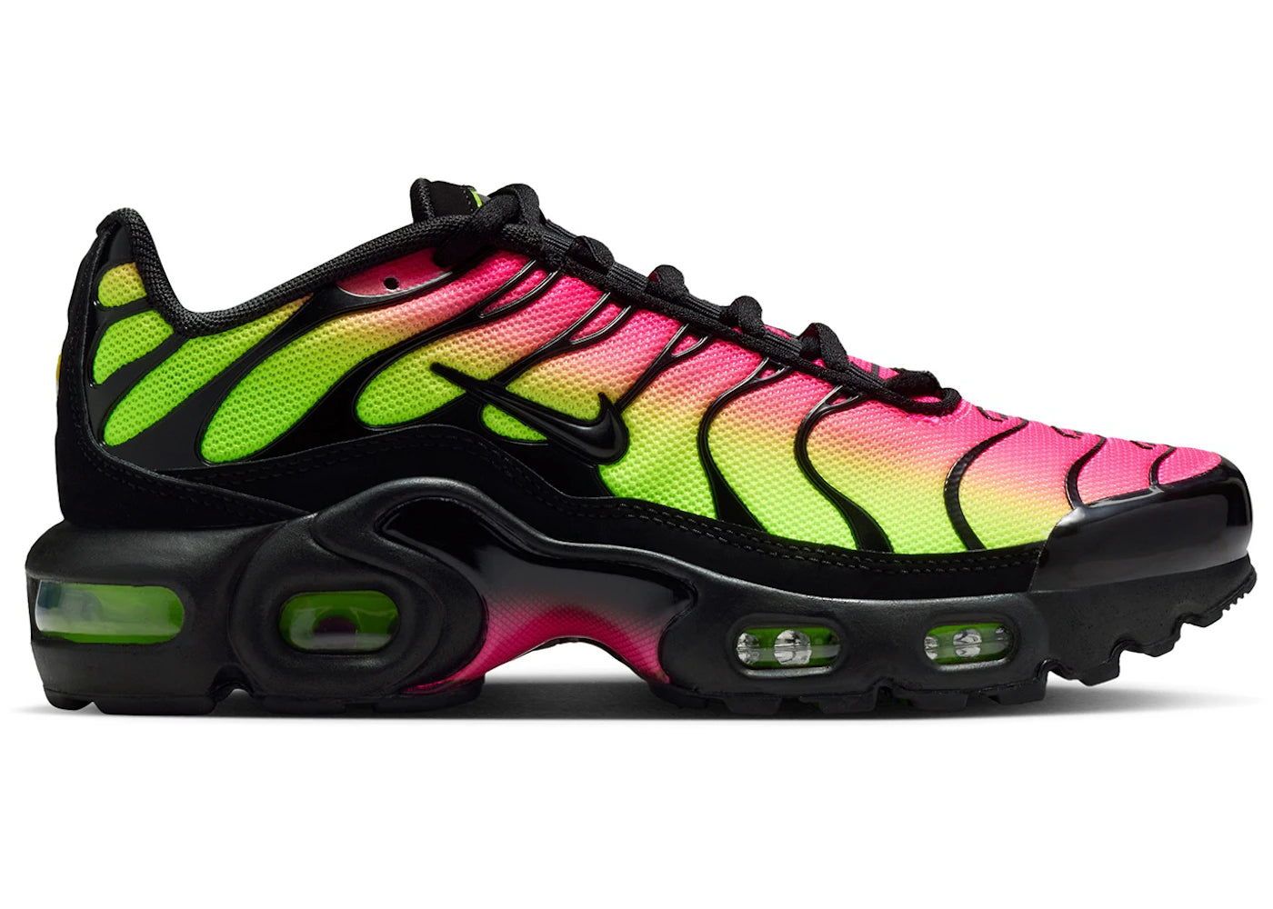 Nike Air Max Plus-Black Hyper Pink Volt (GS)