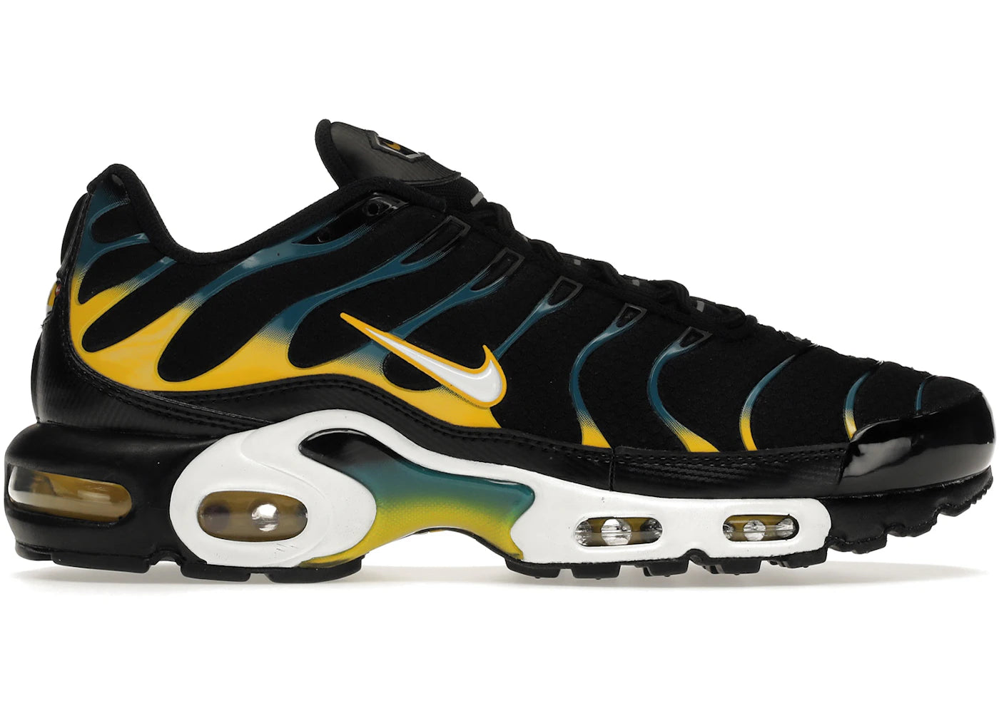 Nike Air Max Plus-Black Teal Yellow