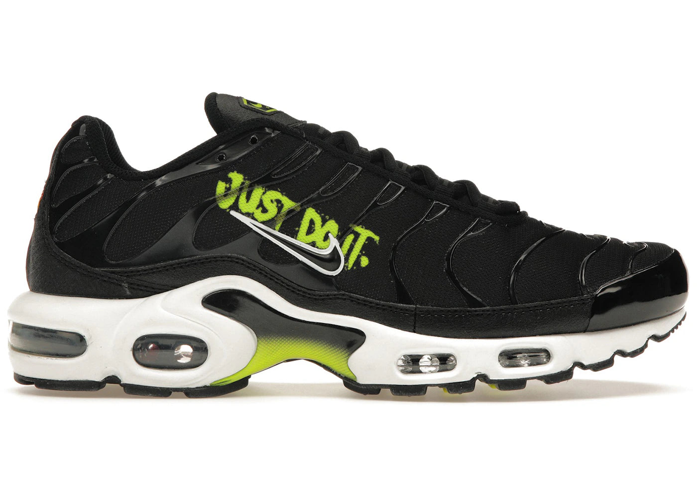 Nike Air Max Plus-Black Volt Just Do It