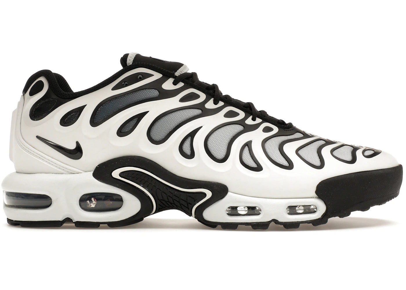Nike Air Max Plus Drift-White Black Metallic Silver
