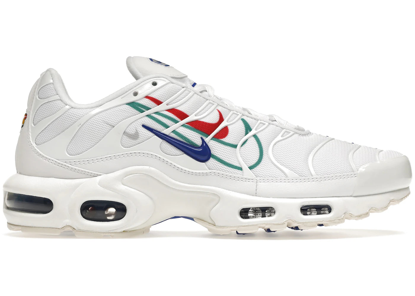 Nike Air Max Plus Multi Swoosh White