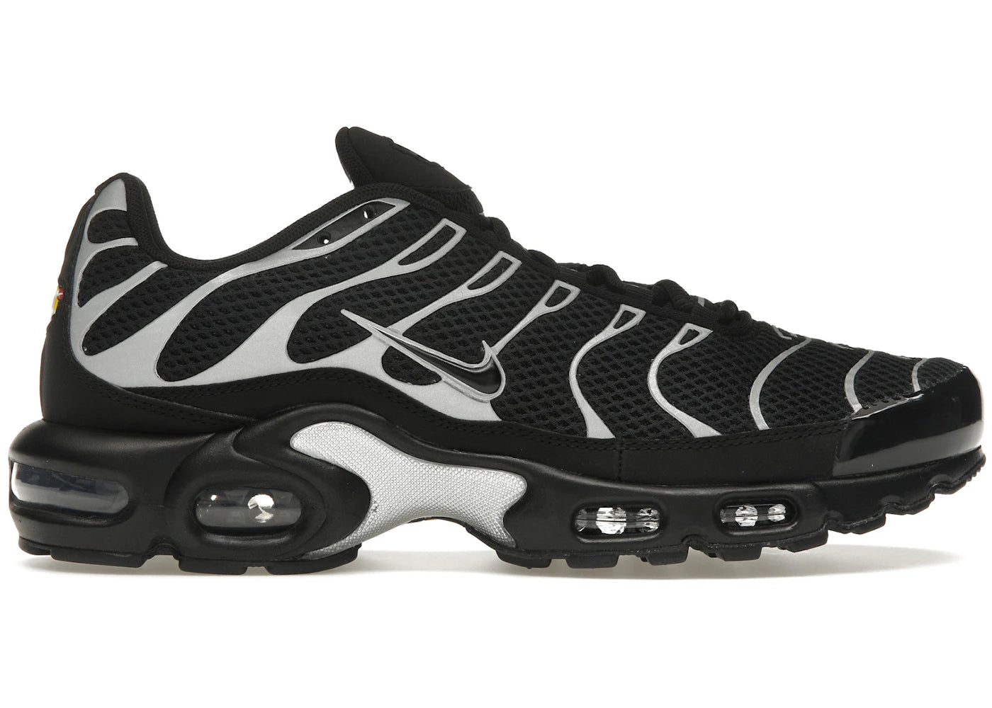 Nike Air Max Plus Premium-Black Reflective Silver