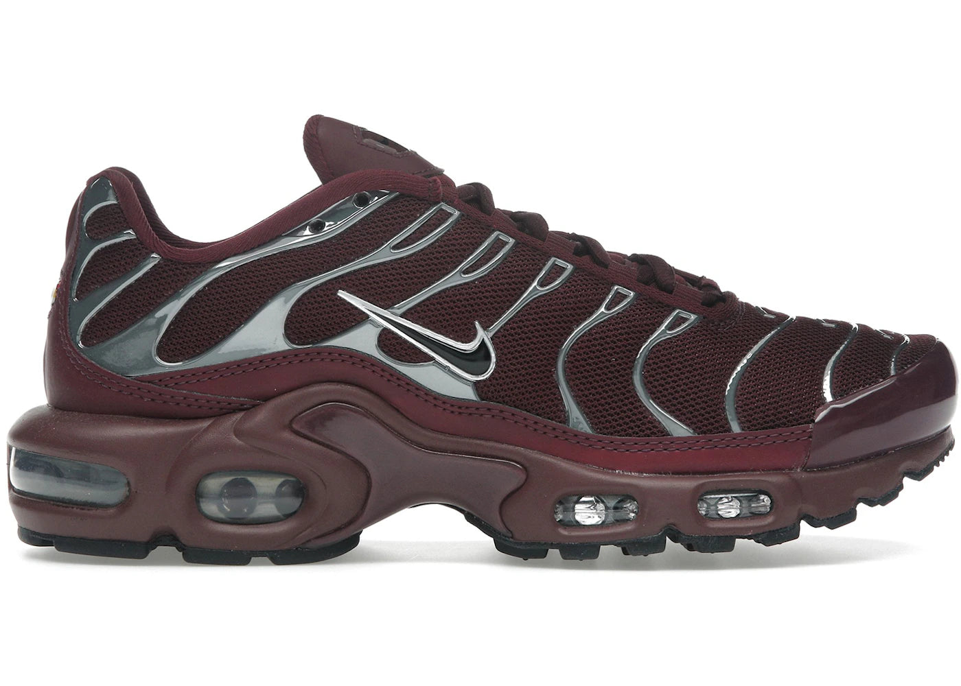 Nike Air Max Plus SE-Night Maroon Metallic Silver (Women's)