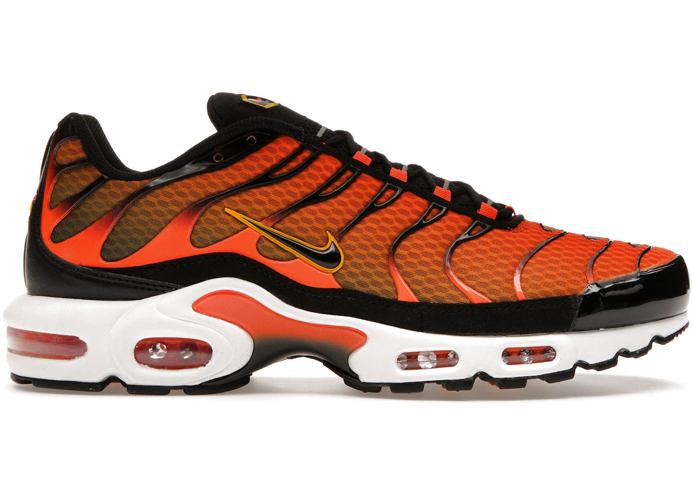 Nike Air Max Plus Orange Sécurité Noir