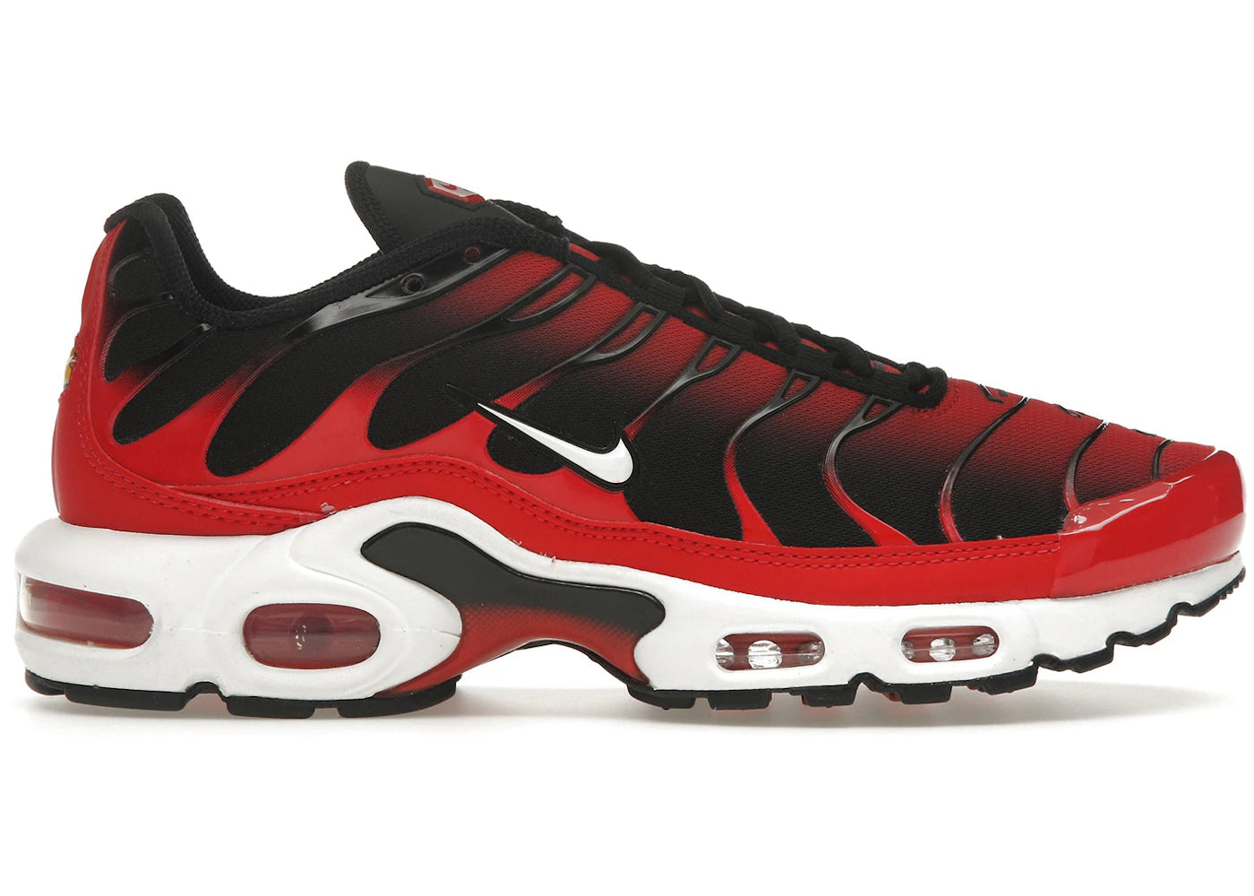 Nike Air Max Plus University Rouge Blanc Noir (Femme)