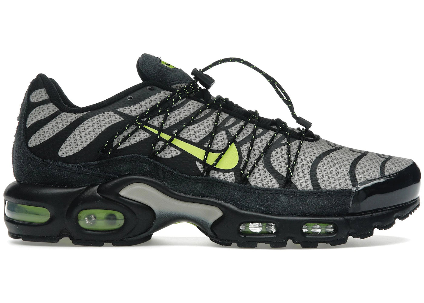 Nike Air Max Plus Utility Black College Gray Volt