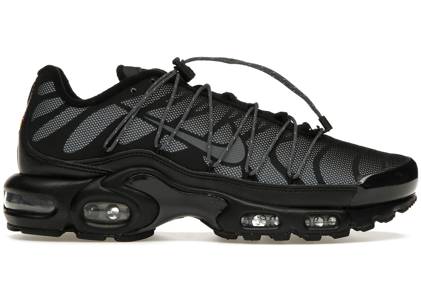 Nike Air Max Plus Utility-Black Metallic Platinum (Women's)