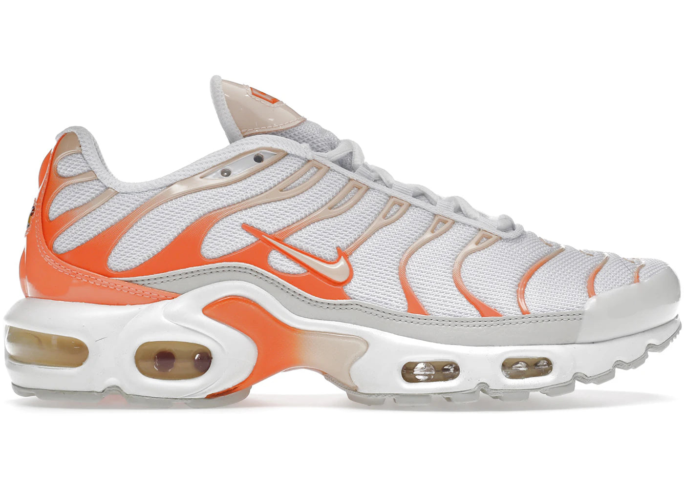 Nike Air Max Plus-White Atomic Orange (Women's)