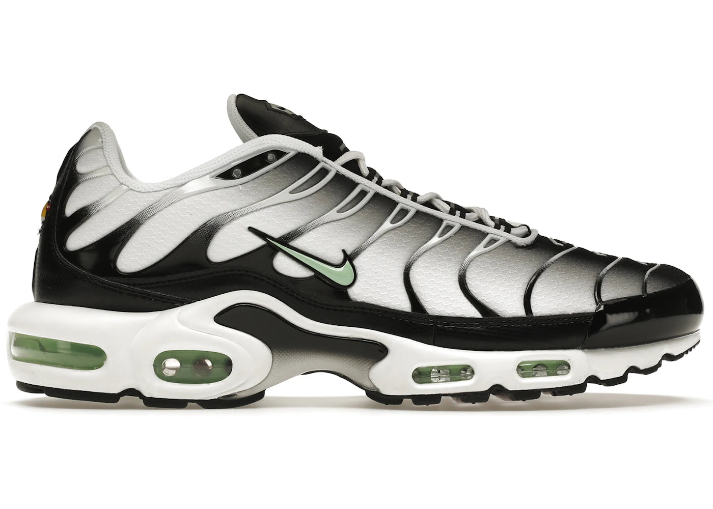 Nike Air Max Plus-White Black Mint Green