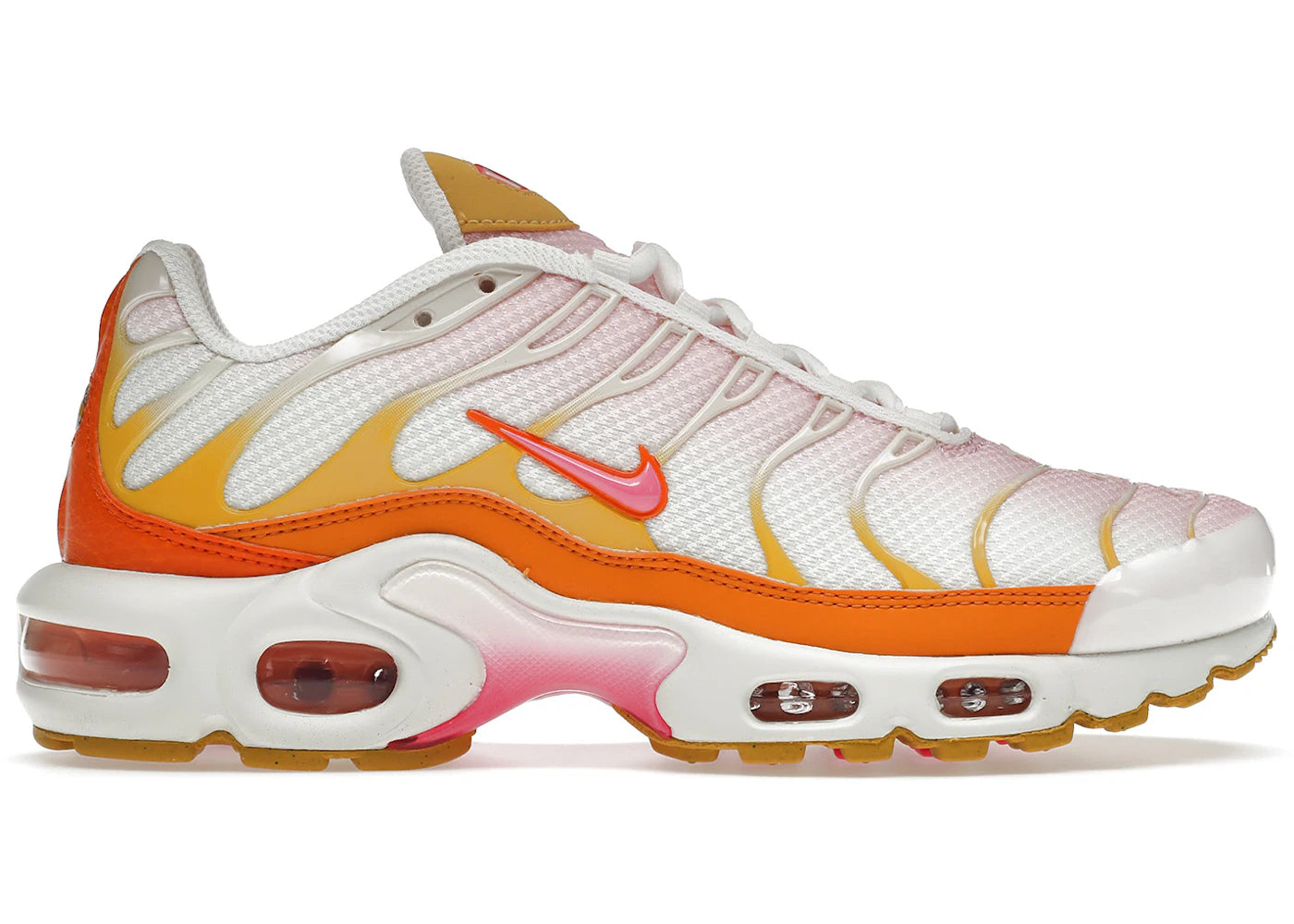 Nike Air Max Plus-White Orange Pink (Women's)