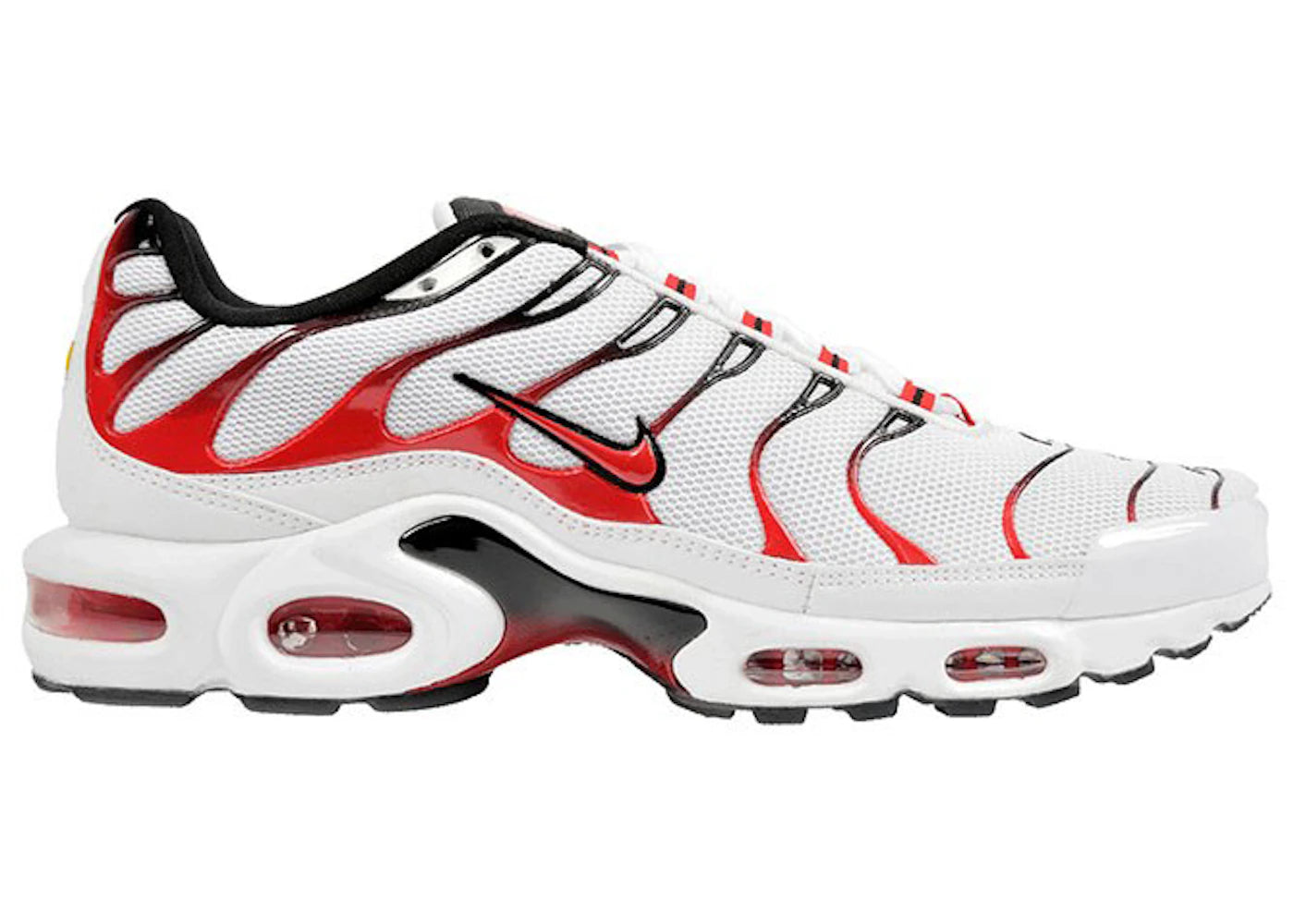 Nike Air Max Plus-White Red Black