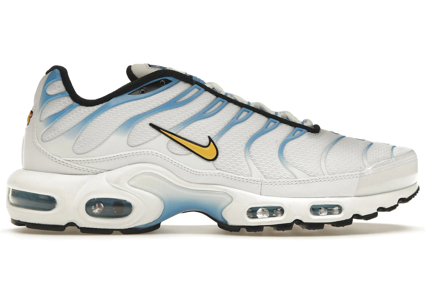 Nike Air Max Plus-White University Blue Gold