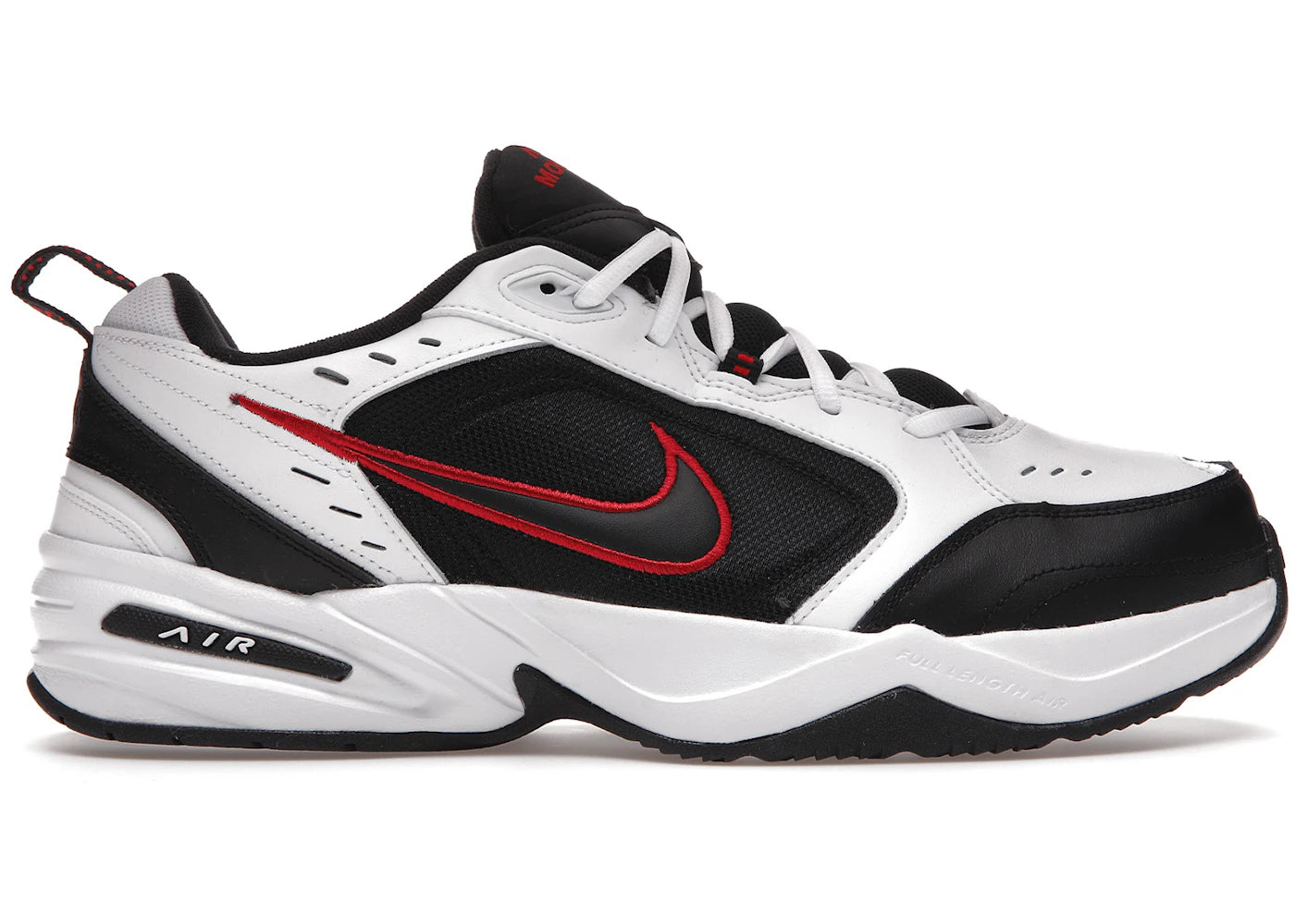 Nike Air Monarch IV 4E Wide-White Red