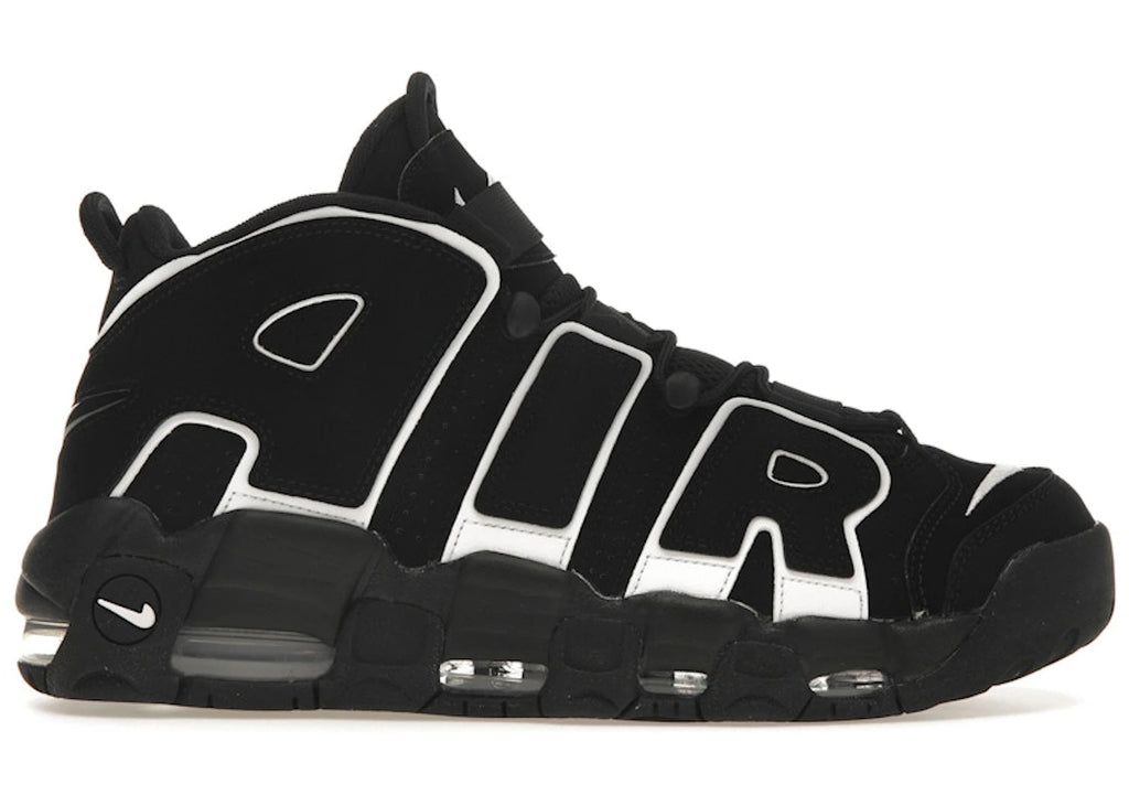 Nike Air More Uptempo 96 Black White - main view
