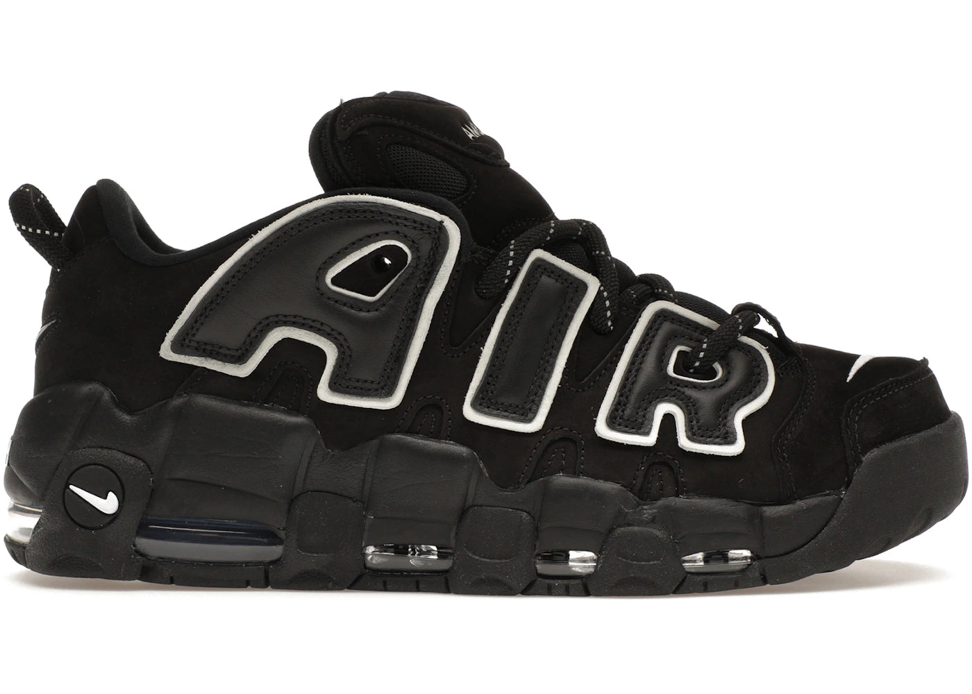 Nike Air More Uptempo Low - AMBUSH Noir