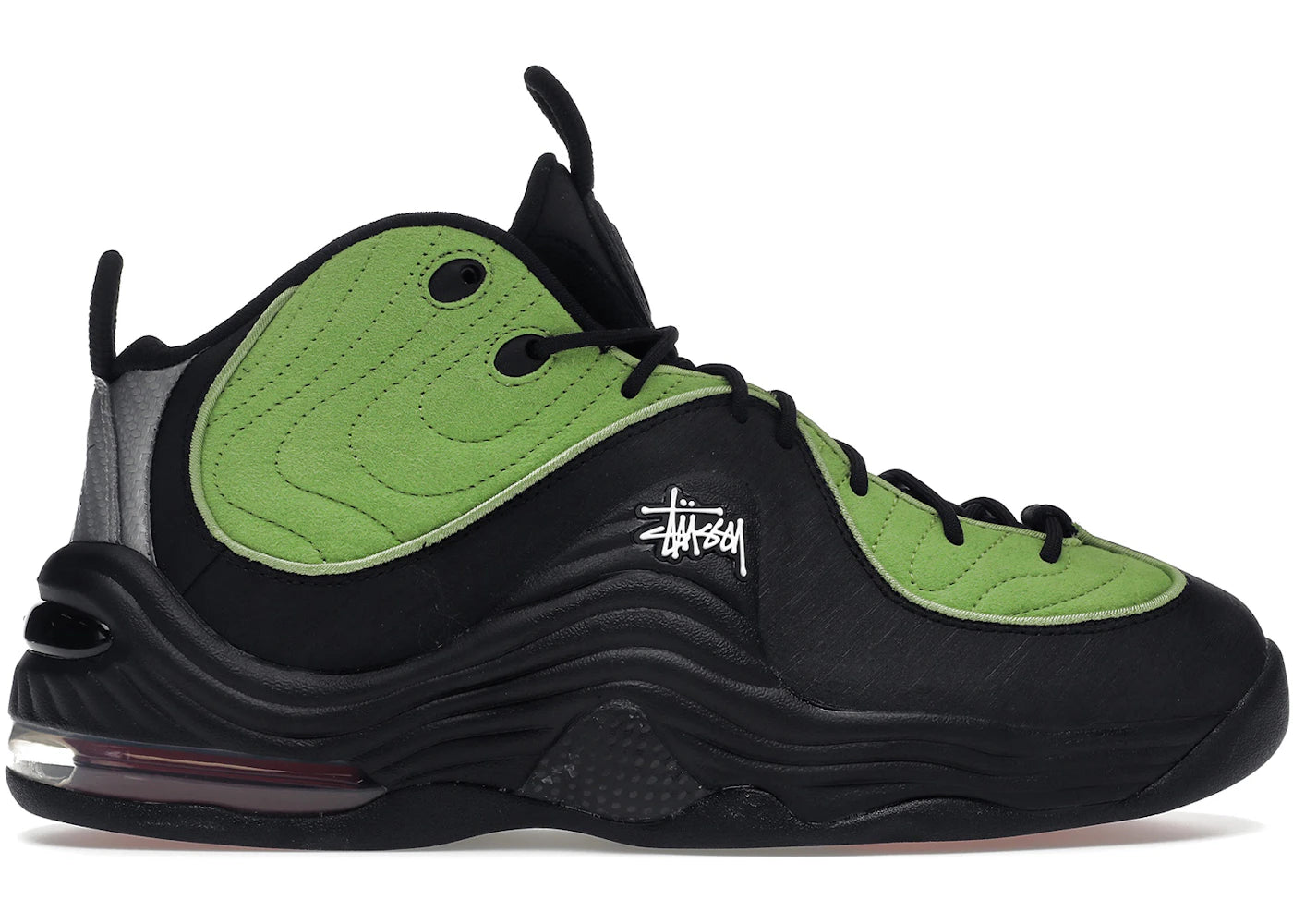 Nike Air Penny 2-Stussy Vivid Green Black